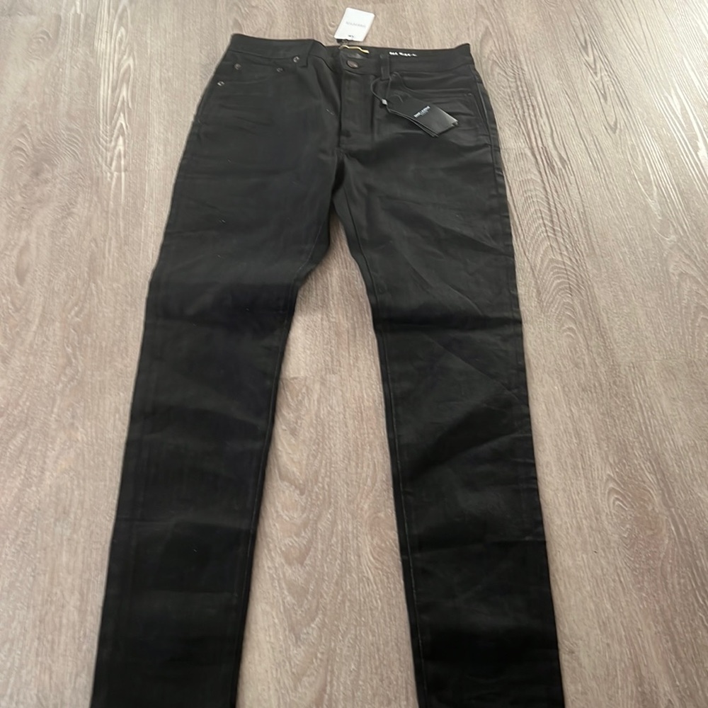YSL black denim